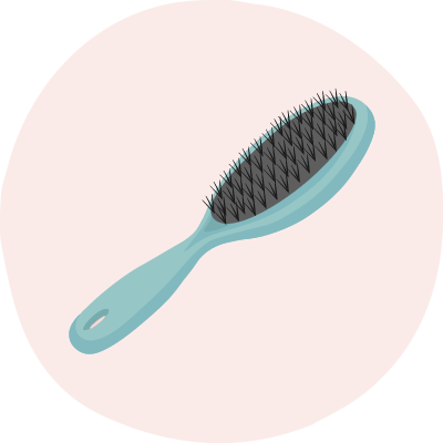 فرش الشعر لفك التشابك